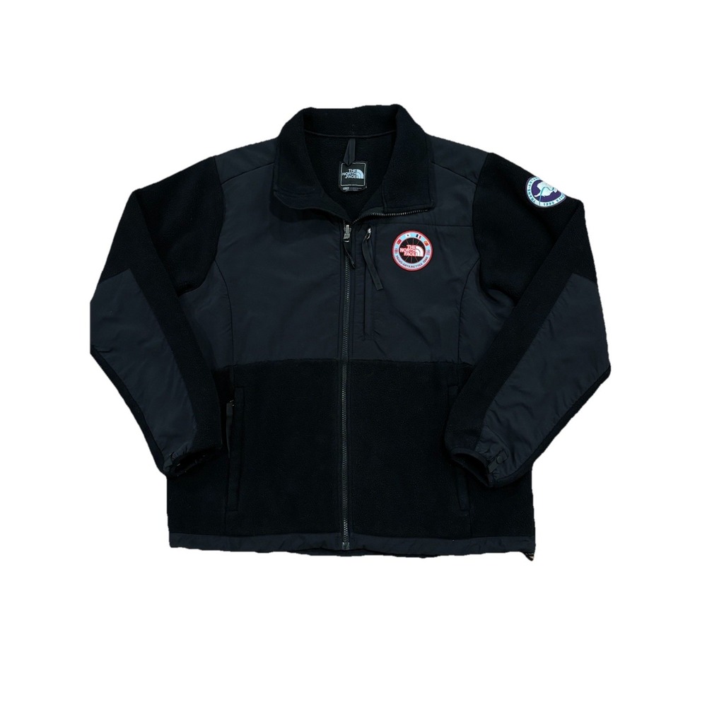 The North Face Jacket Black Denali Trans Antarctica 1990 Fleece Y2K Womens XL